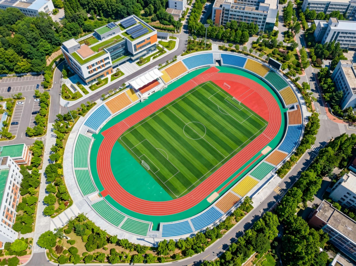 黑河市透气型塑胶跑道硅PU球场 - 一站式服务